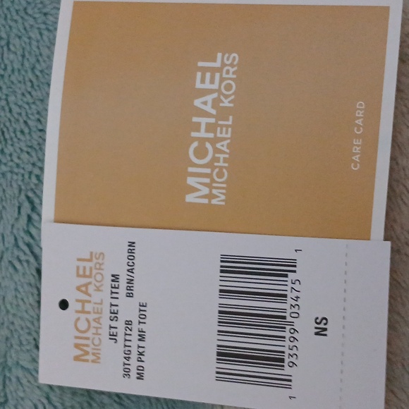 Authentic Michael Kors Jet Set Monogram Tote Bag - Picture 6 of 6